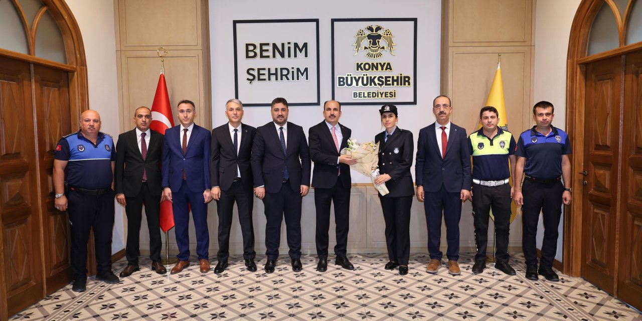 Altay'dan zabıta teşkilatına tebrik