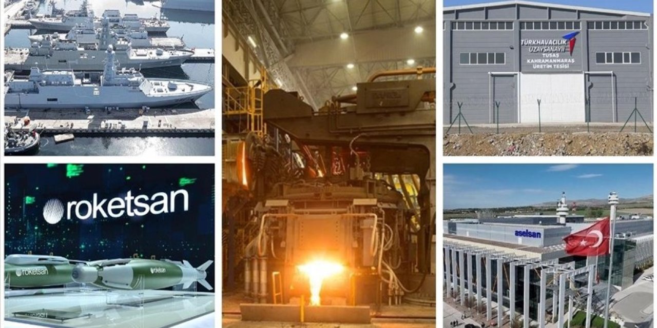 Savunma sanayisinde dünyada ilk 100'de 5 Türk