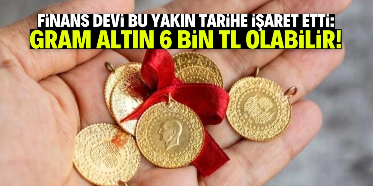 Finans devi bu yakın tarihe işaret etti: Gram altın 6 bin TL olabilir!