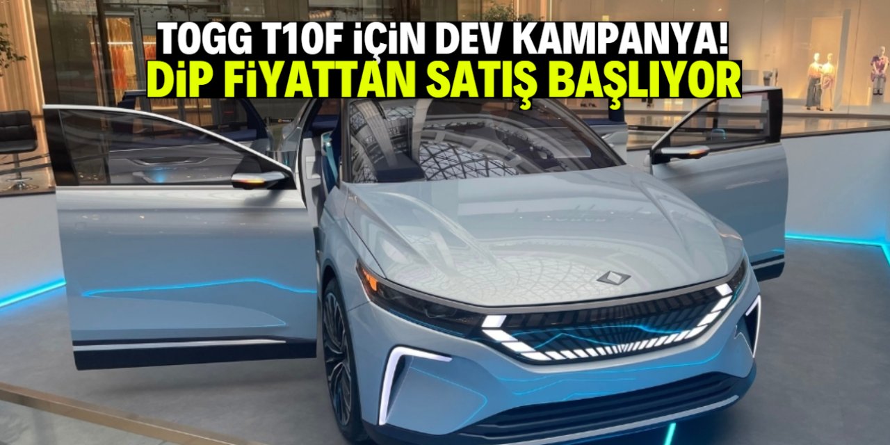 TOGG T10F için Eylül kampanyası! Fiyatı çok düştü