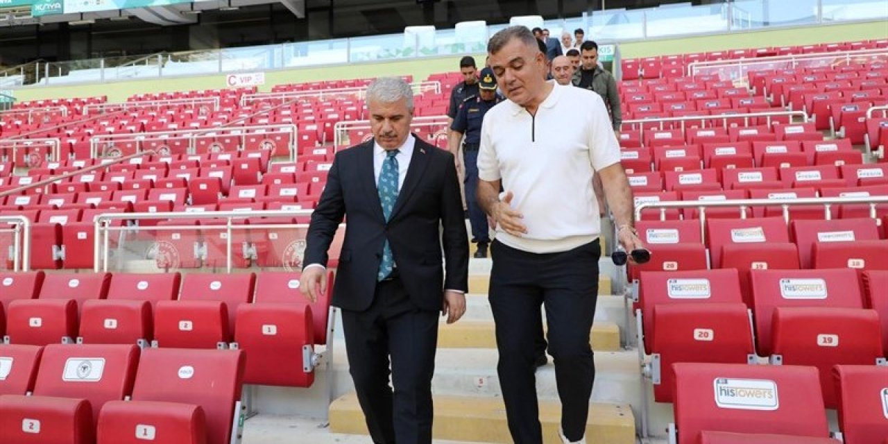 Konya stadyumu dev maça hazır