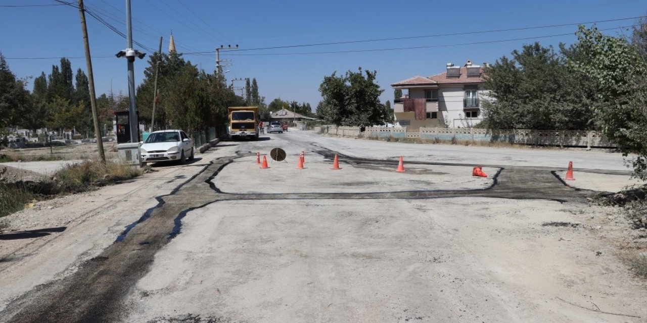 Ereğli'de yol çalışmaları sürüyor