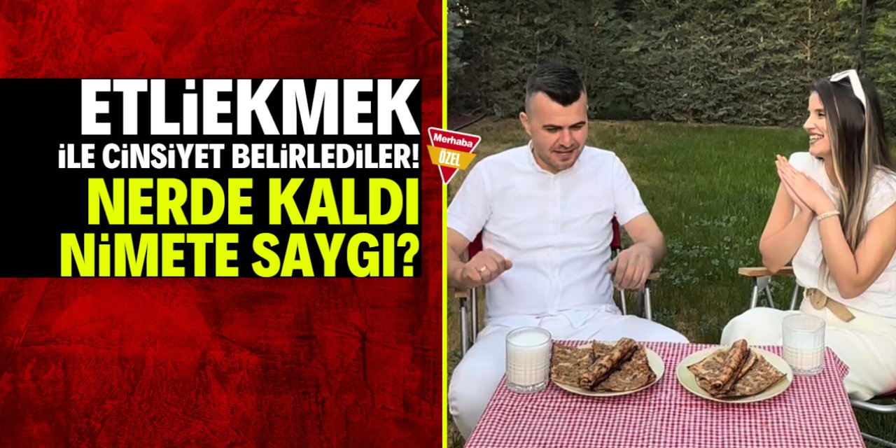 Konya'da etliekmekli cinsiyet partisi! Biber detayı