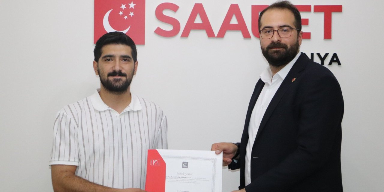 Genç Saadet Selçuklu’da bayrak değişimi