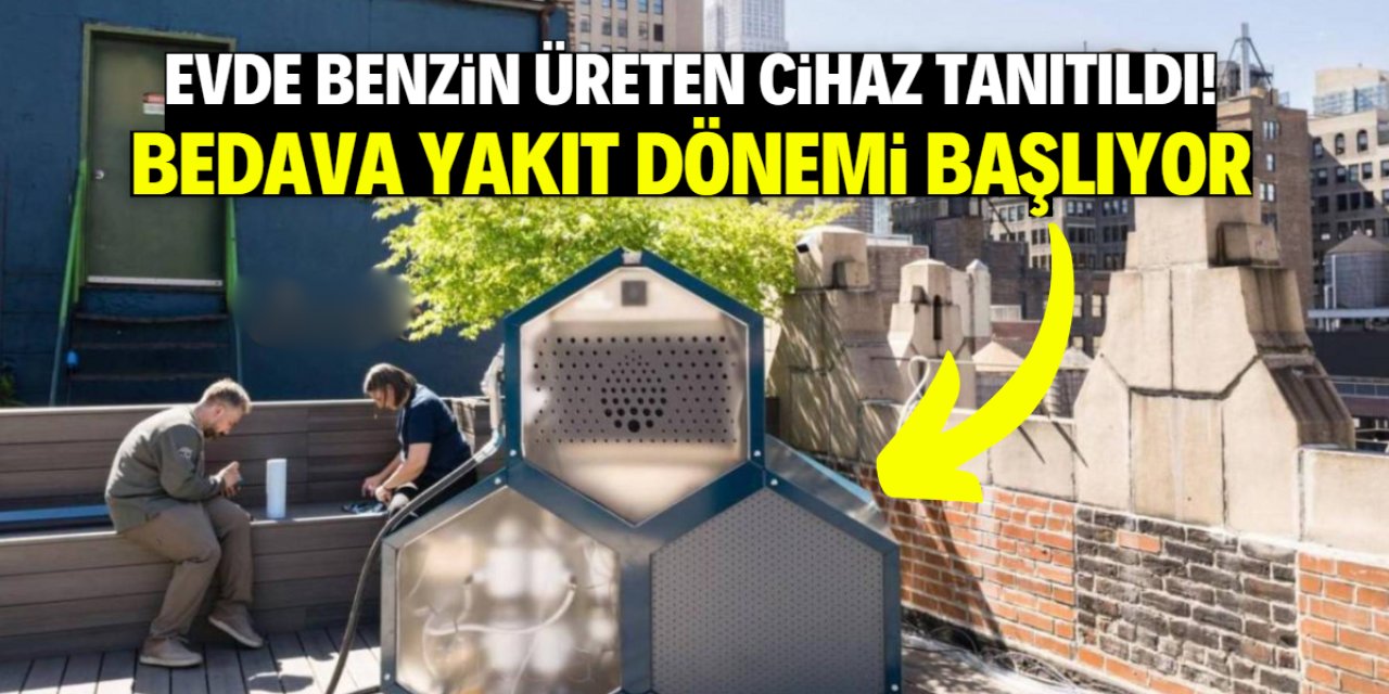 Atıklardan benzin üreten makine tanıtıldı! Bedava yakıt dönemi başlıyor