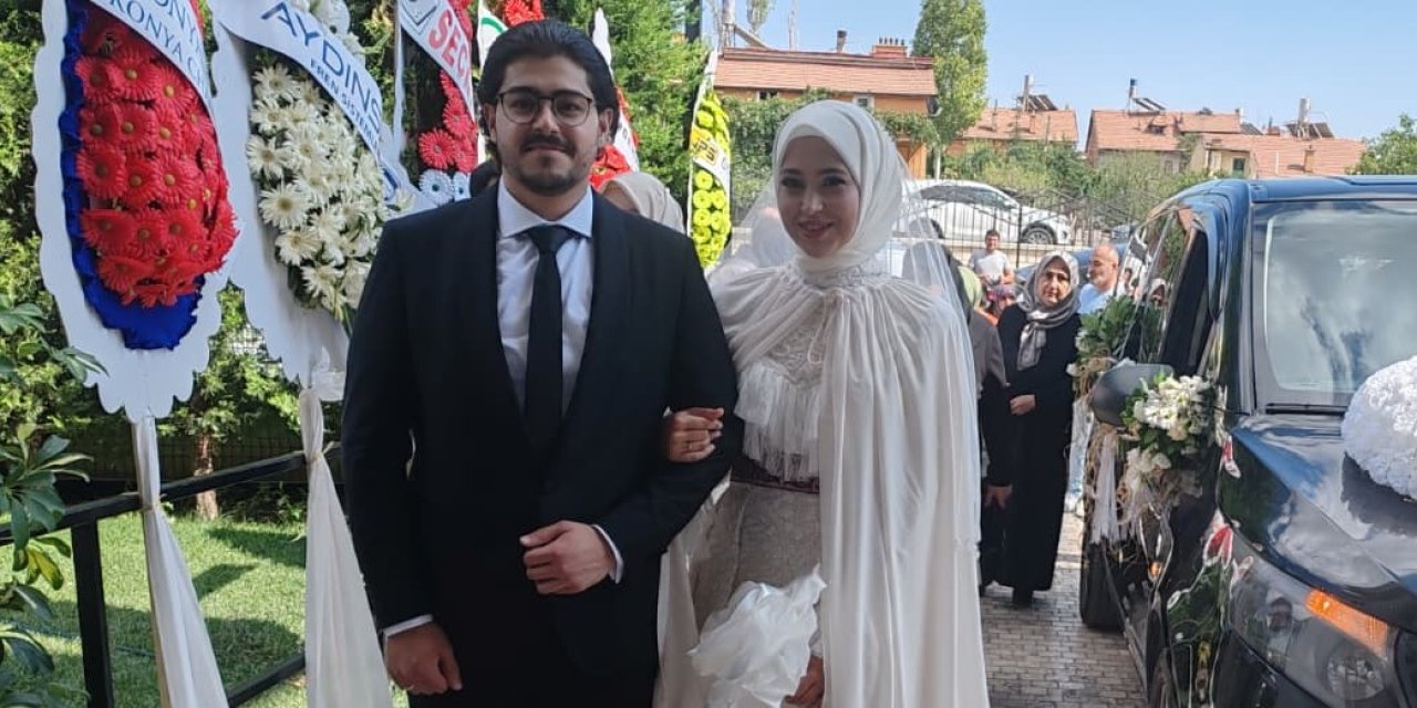 Dilara ile İsmail görkemli düğünle evlendi