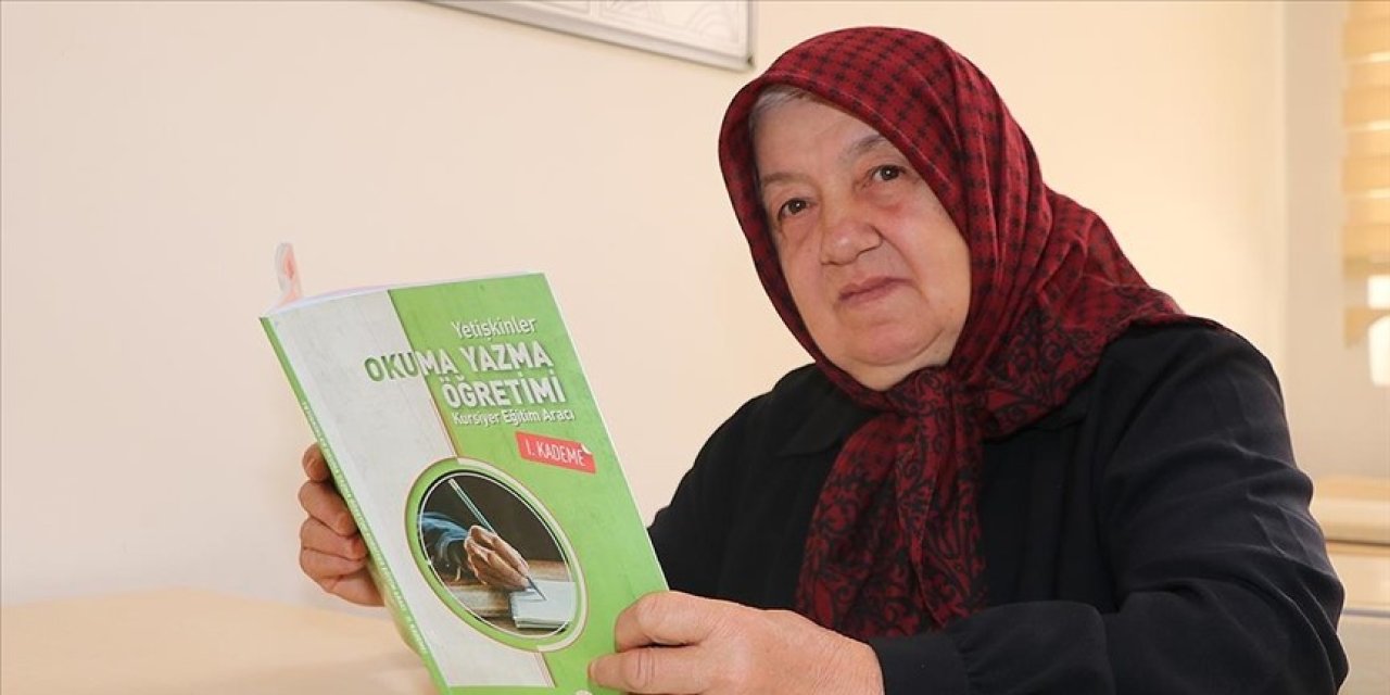 66'sında okuma yazma öğrendi! Üniversite hayali kuruyor