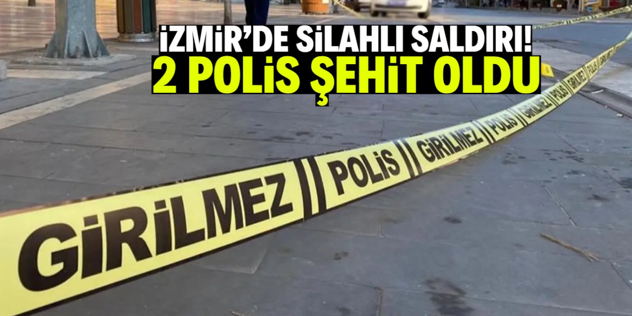 Karakola silahlı saldırı! 2 polis şehit oldu