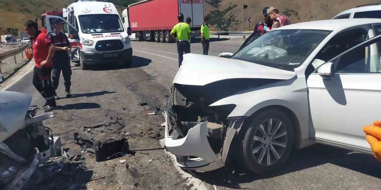 Konya'daki kazada 3 kişi yaralandı
