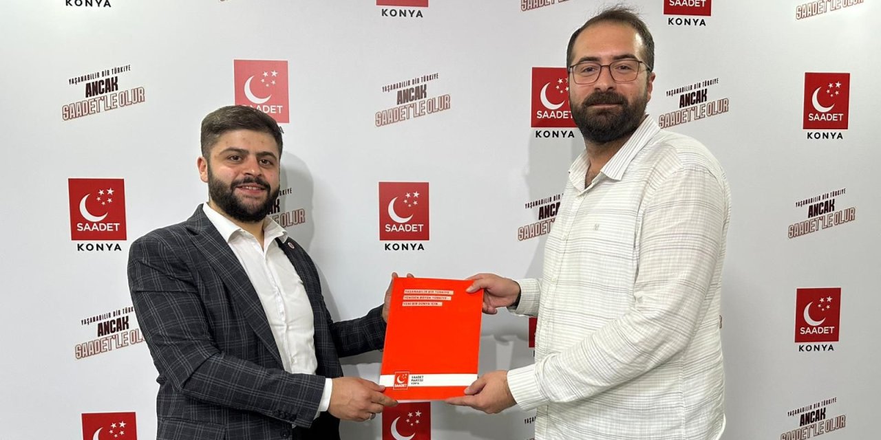 Genç Saadet Meram’da bayrak değişimi