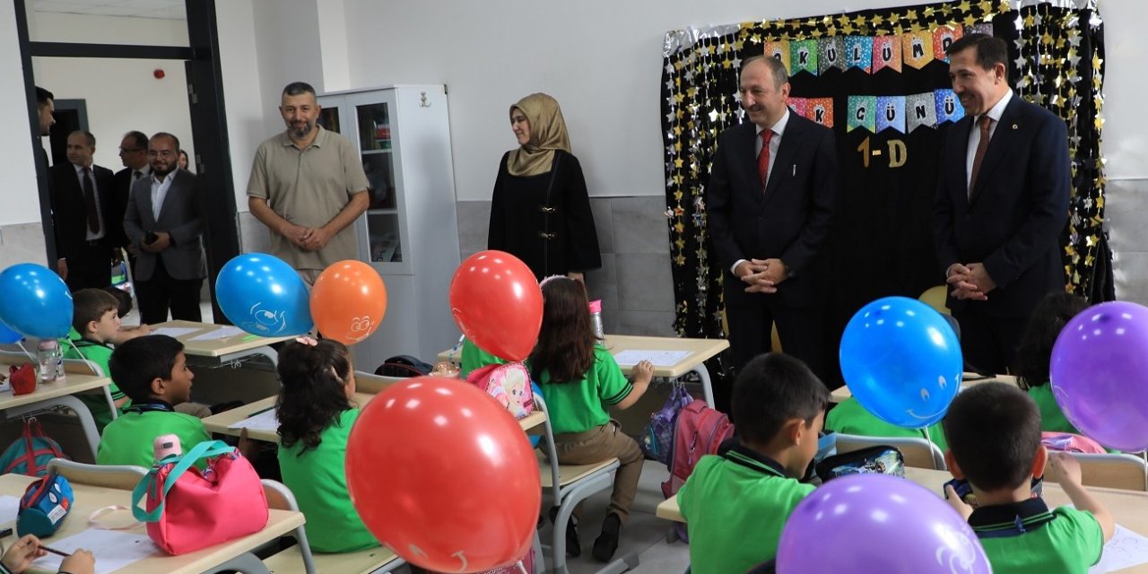 Kılca öğrencilerin heyecanına ortak oldu