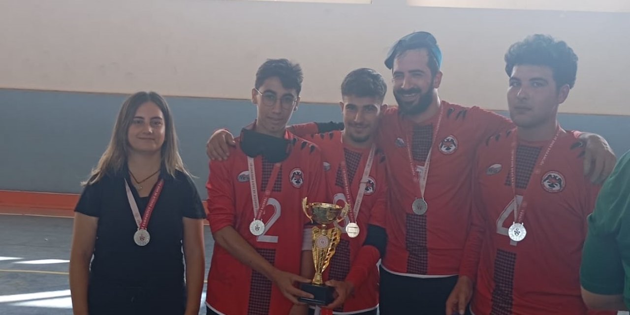 Konya’da Zafer Kupası Goalball Turnuvası heyecanı yaşandı