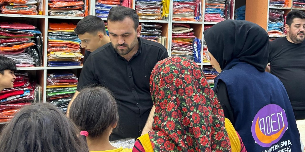 ADEN Derneği öğrencileri sevindirdi