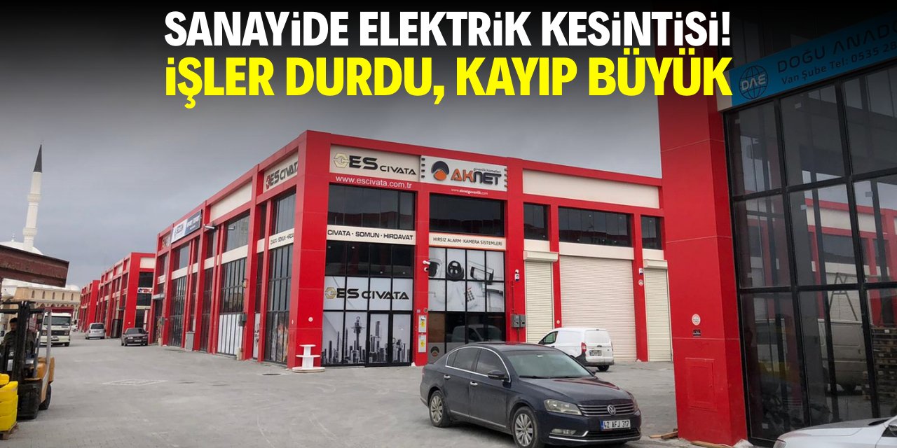Konya'da 6 saattir devam eden elektrik kesintisi mağdur etti