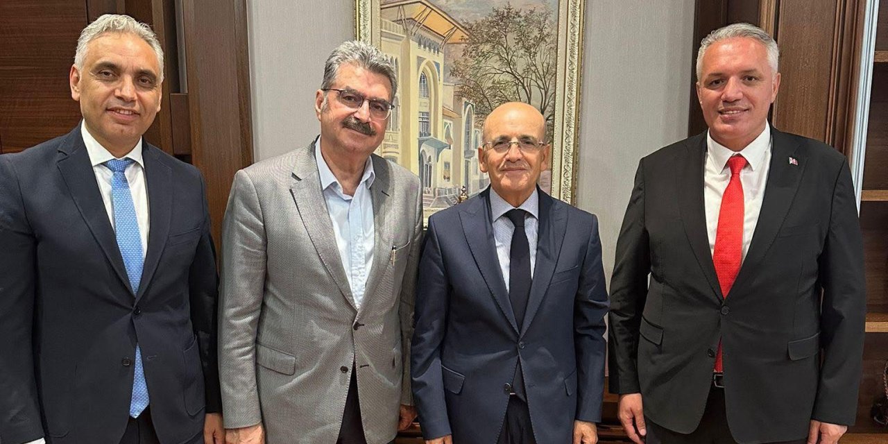 Konya SMMMO’dan Bakanlık ile TBMM’ye ziyaret