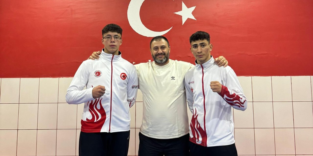 Meram Belediyesporlu kick boksçular Avrupa yolunda