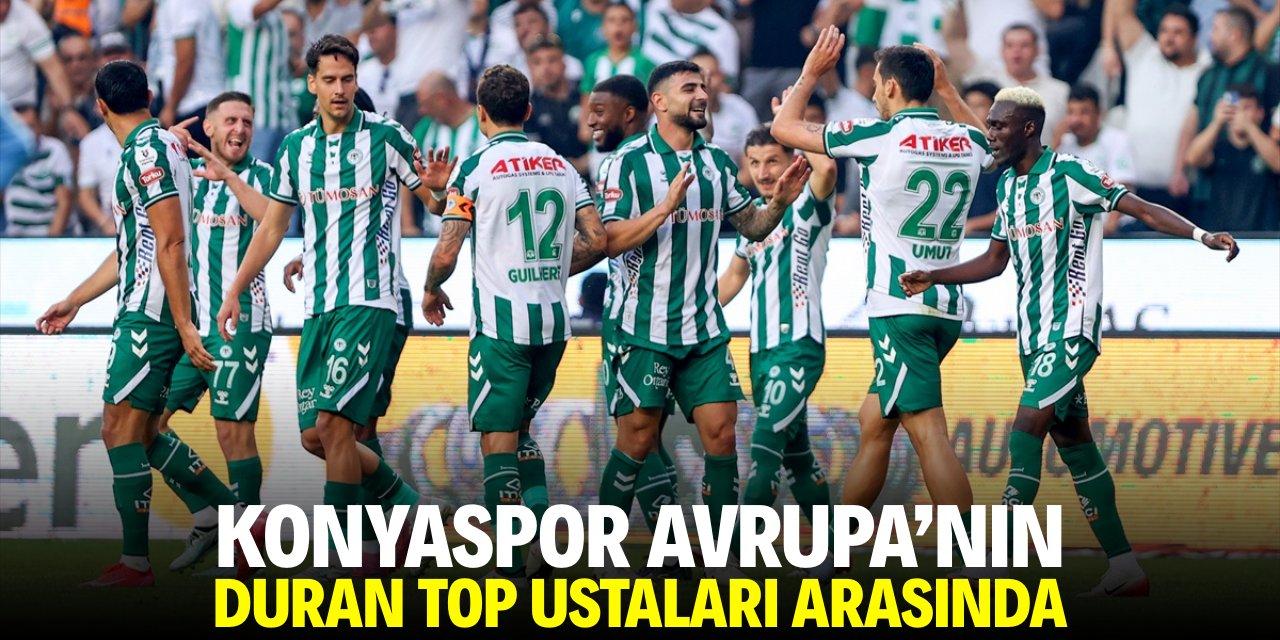 Konyaspor Avrupa’nın duran top ustaları arasında