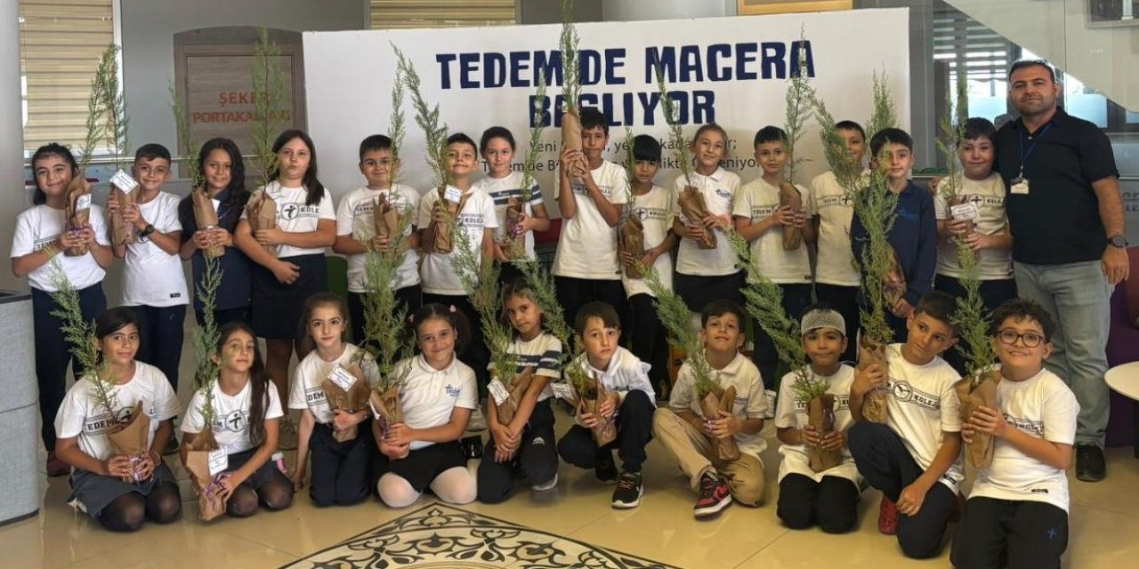 'Tedem’li öğrencilerden 'Yeşil Vatan'a destek
