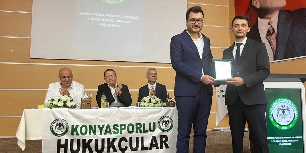 Konyasporlu Hukukçular'da yeni başkan belli oldu