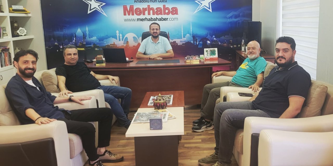 Uğur Özteke’den Merhaba’ya ziyaret