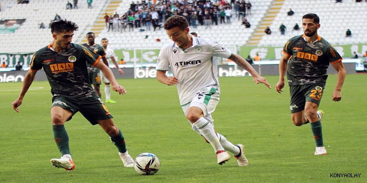 Konyaspor:2 Alanyaspor:5