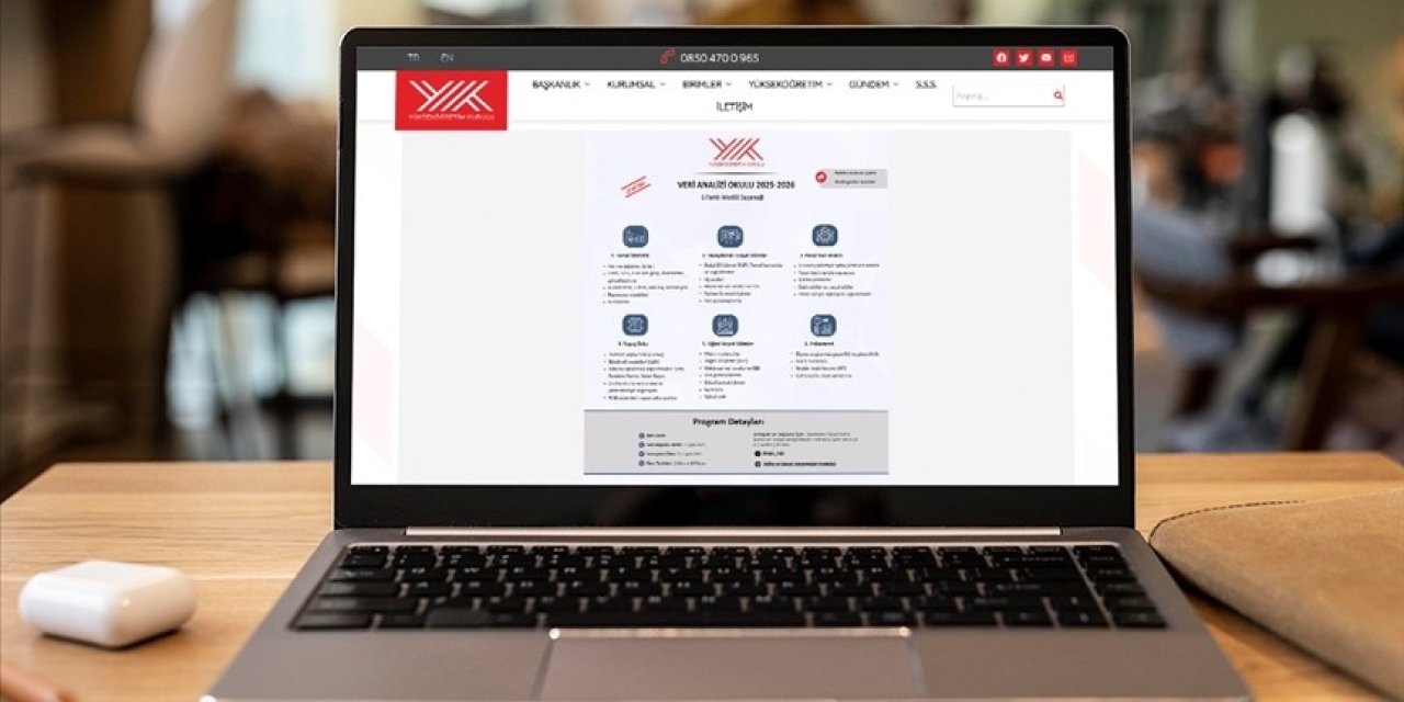 YÖK'ün Veri Analizi Okulu'na başvuru artıyor