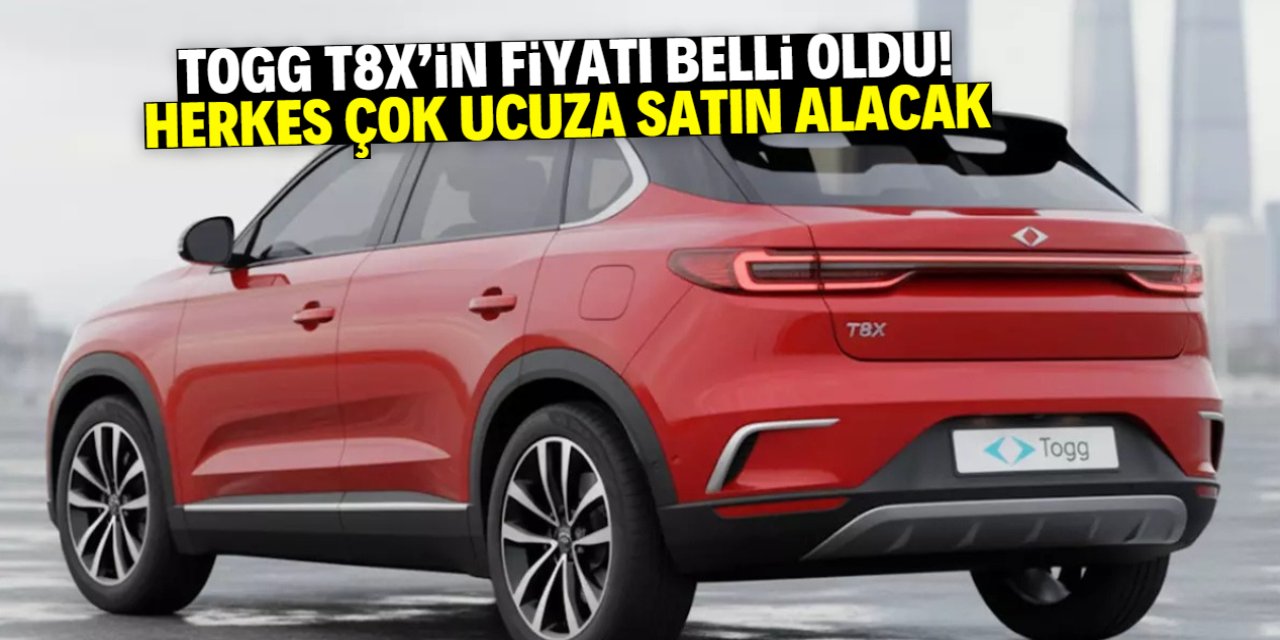 TOGG T8X'in fiyatı belli oldu! Bu tarihte herkes satın alabilecek