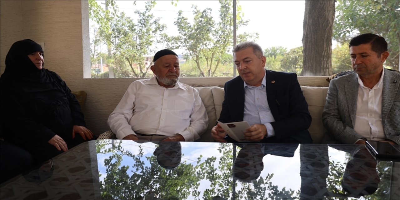 Cumhurbaşkanı Erdoğan'ın "Terörsüz Türkiye" mektubu Sakarya'daki şehit ailesine ulaştı