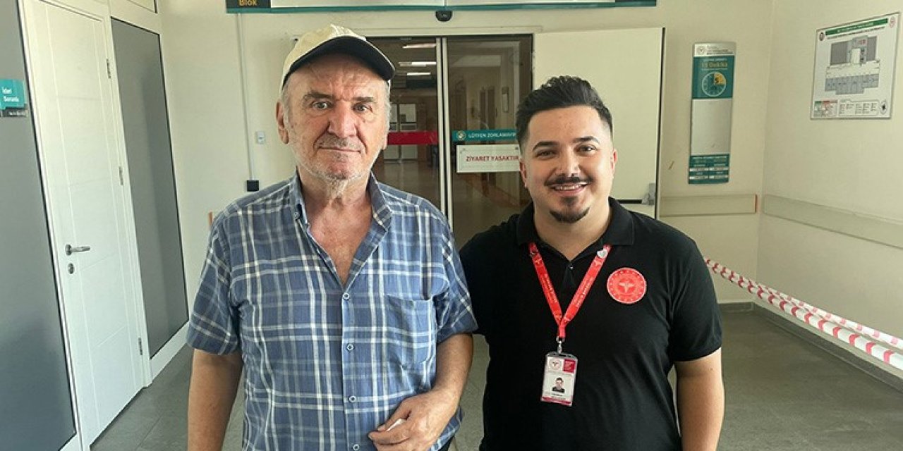 Heimlich manevrasıyla hayata döndü