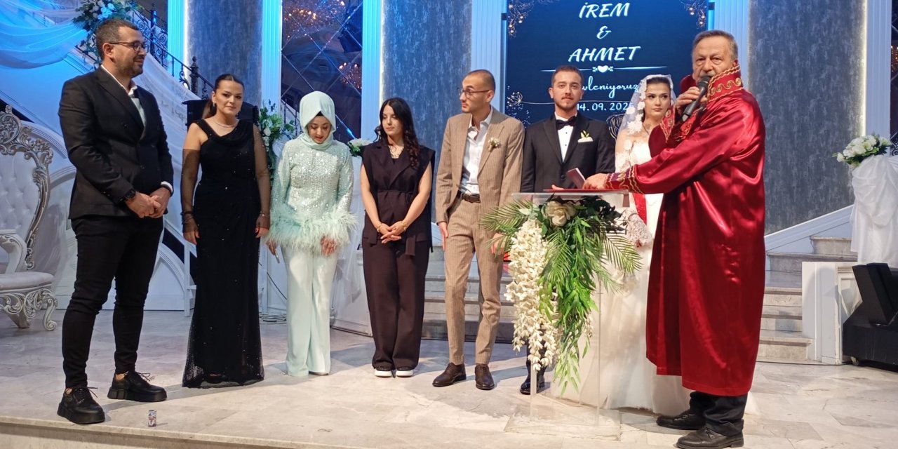 İrem ve Ahmet mutluluğa ‘evet’ dedi