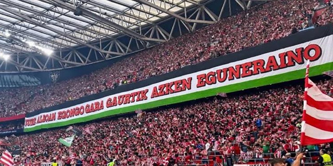 Real Madrid’in Filistin için yapamadığını Athletic Bilbao yaptı