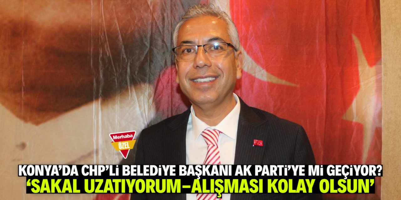 AK Parti'ye geçeceği iddia edilen Konyalı başkan: Kolay olsun diye sakal uzatıyorum!