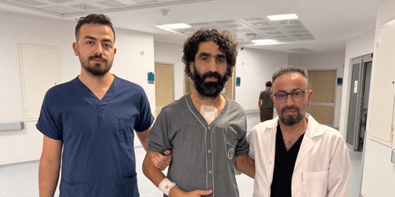 Aksaray'da kalp rahatsızlığı bulunan hasta 6 saatlik operasyonla hayata tutundu