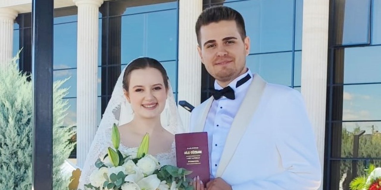 Kütükcü ve Çiçen ailelerinin mutlu günü