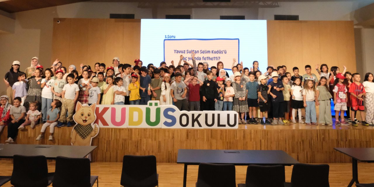 Konya'da Kudüs Okulu eğitimi sürdürüyor