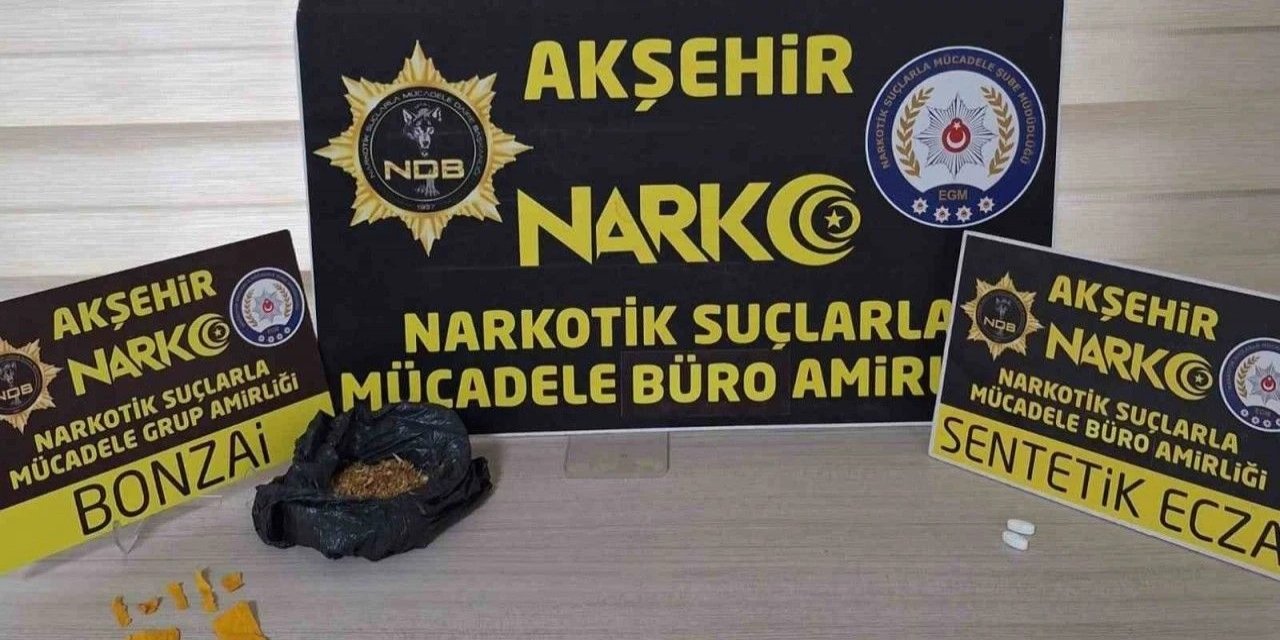 Konya'da uyuşturucudan 2 şüpheli tutuklandı