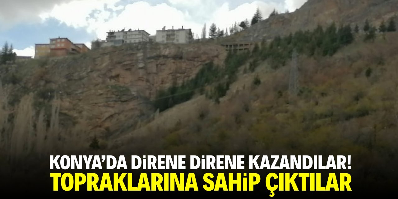 Konya’da tarım arazisine GES yapılacaktı! Kazanan Taşkent halkı oldu
