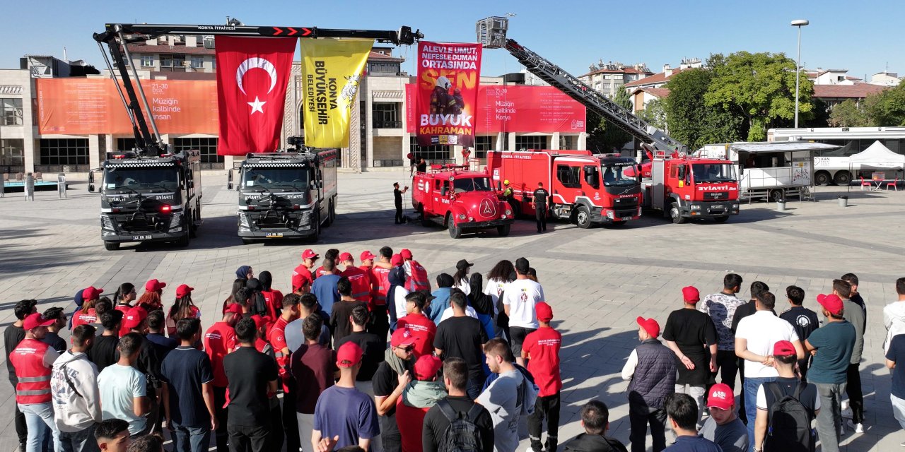 Konya Büyükşehir'den farkındalık etkinliği