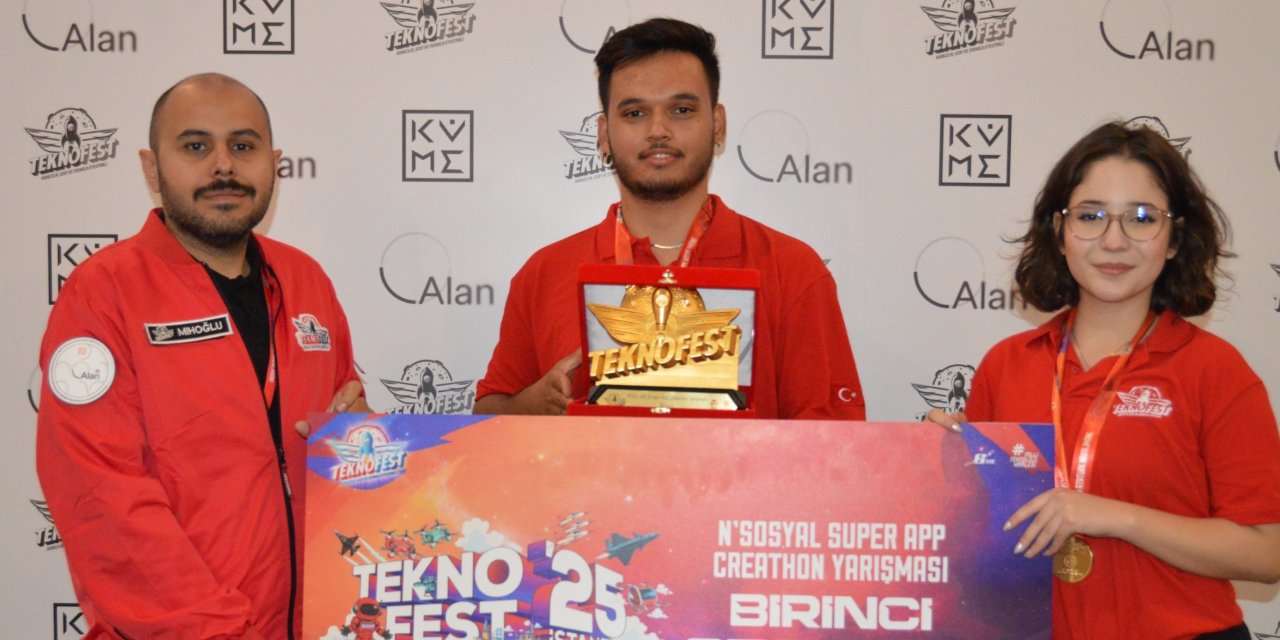 NEÜ'ye TEKNOFEST'ten üç ödül
