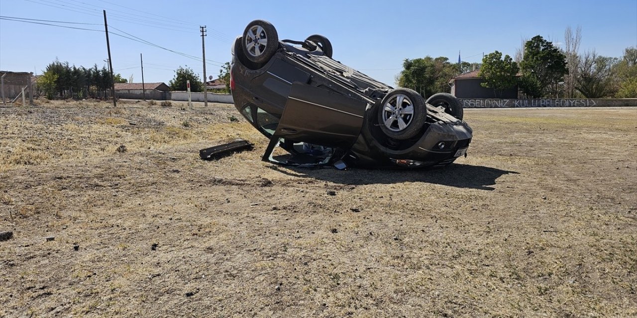 Konya'da feci kaza! 4 kişi hastanelik oldu
