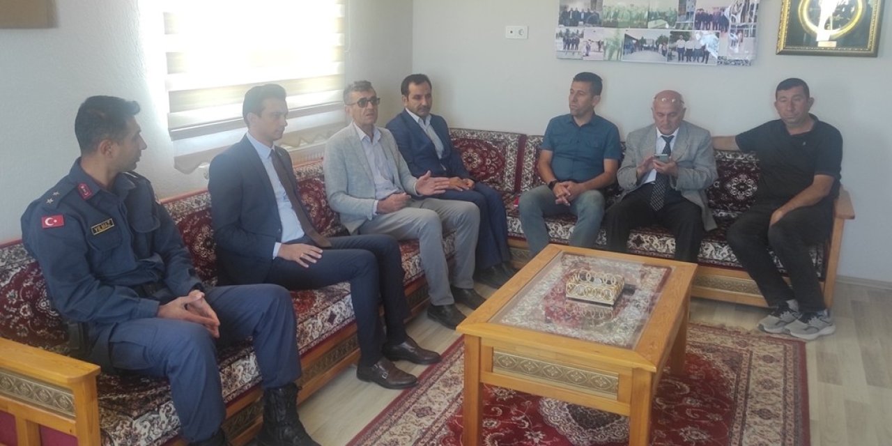 Kaymakam Uzar'dan köy ziyaretleri