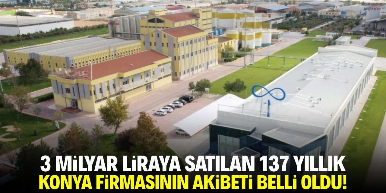 3 milyar liraya satılan 137 yıllık Konya firması 'Zade' ismiyle devam edecek