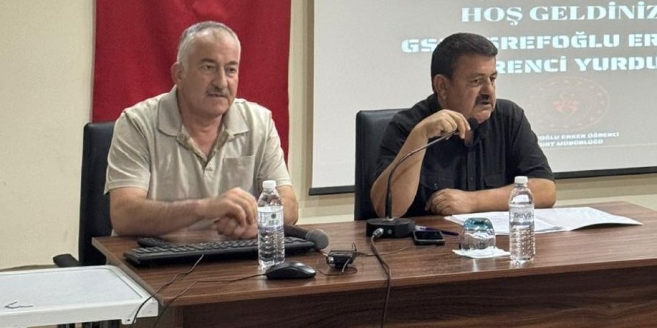 Beyşehir'de yurtta kalan öğrencilere konferans