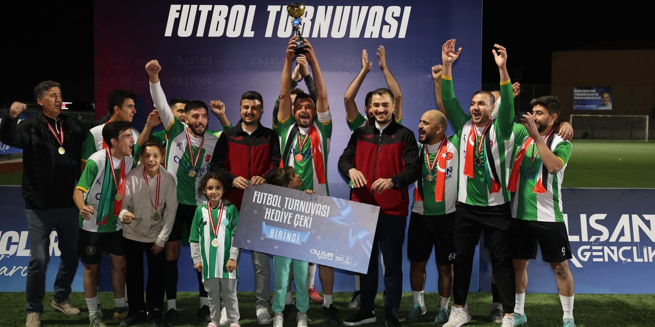 Konya Büyükşehir'in turnuvasında dostluk kazandı