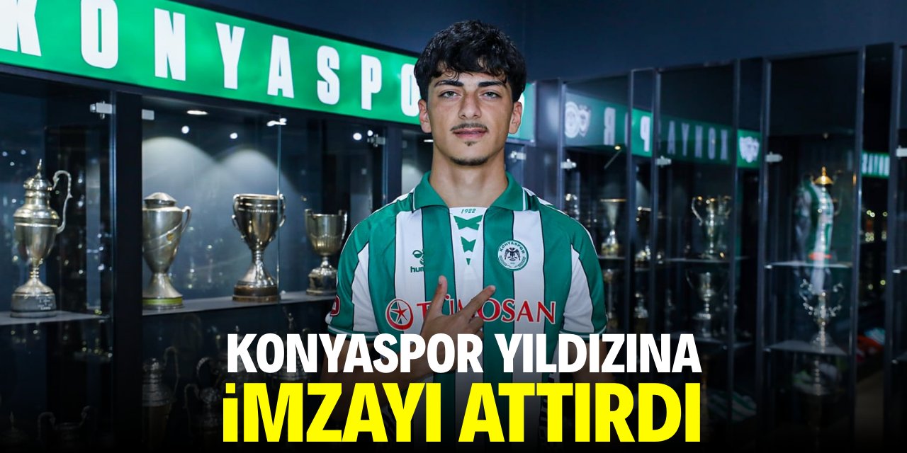 Konyaspor Esat Buğa ile profesyonel sözleşme imzaladı