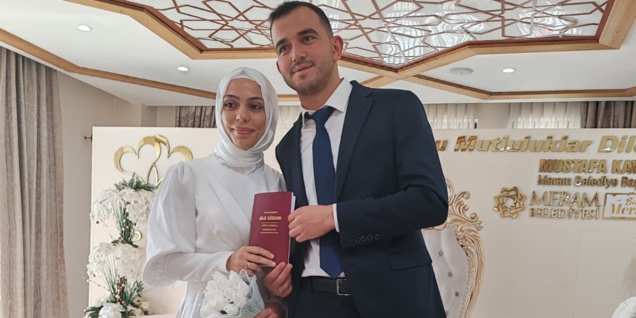 Hatice ile Yusuf mutluluğa 'evet' dedi