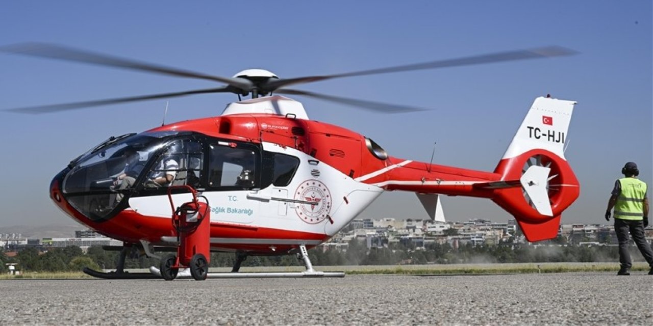 Yerli helikopter Gökbey ambulans filosuna dahil oluyor