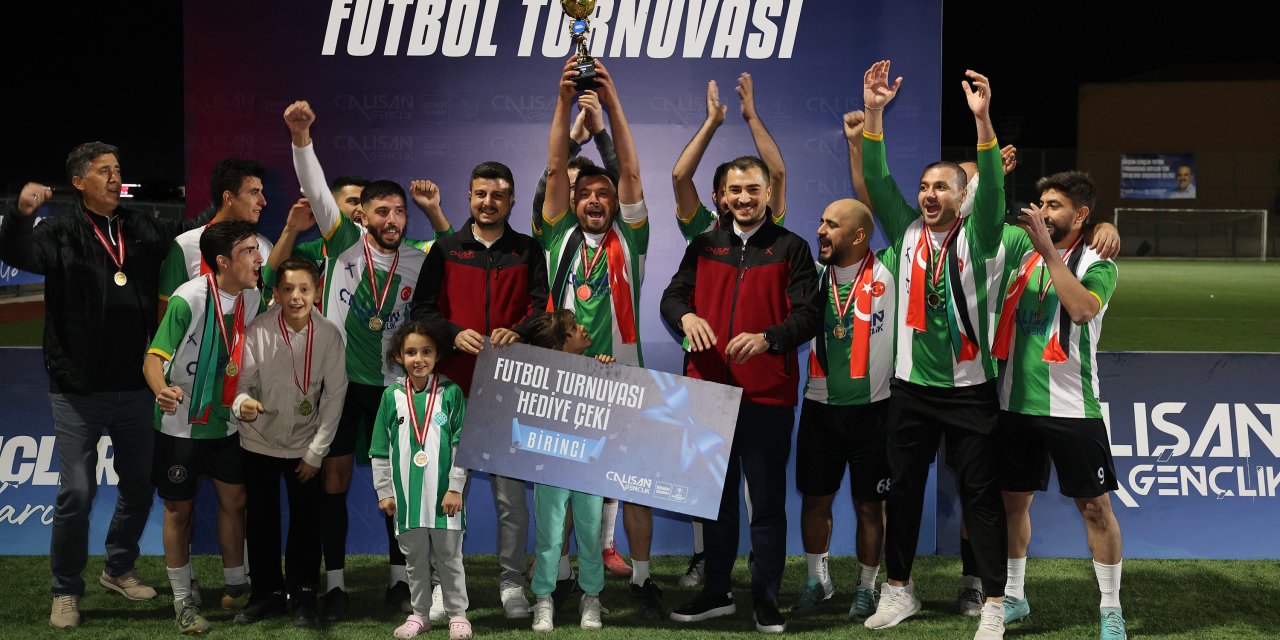 Konya Büyükşehir Futbol Turnuvası’nda dostluk kazandı