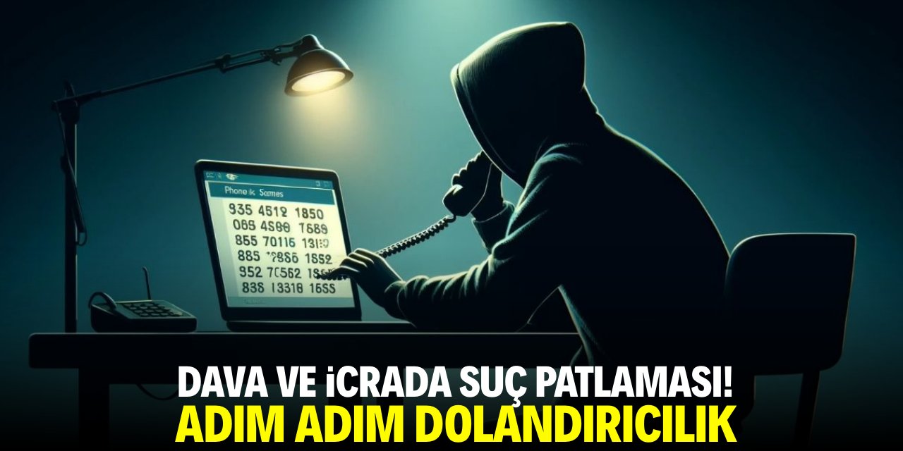 Dava ve icrada suç patlaması! Adım adım dolandırıcılık