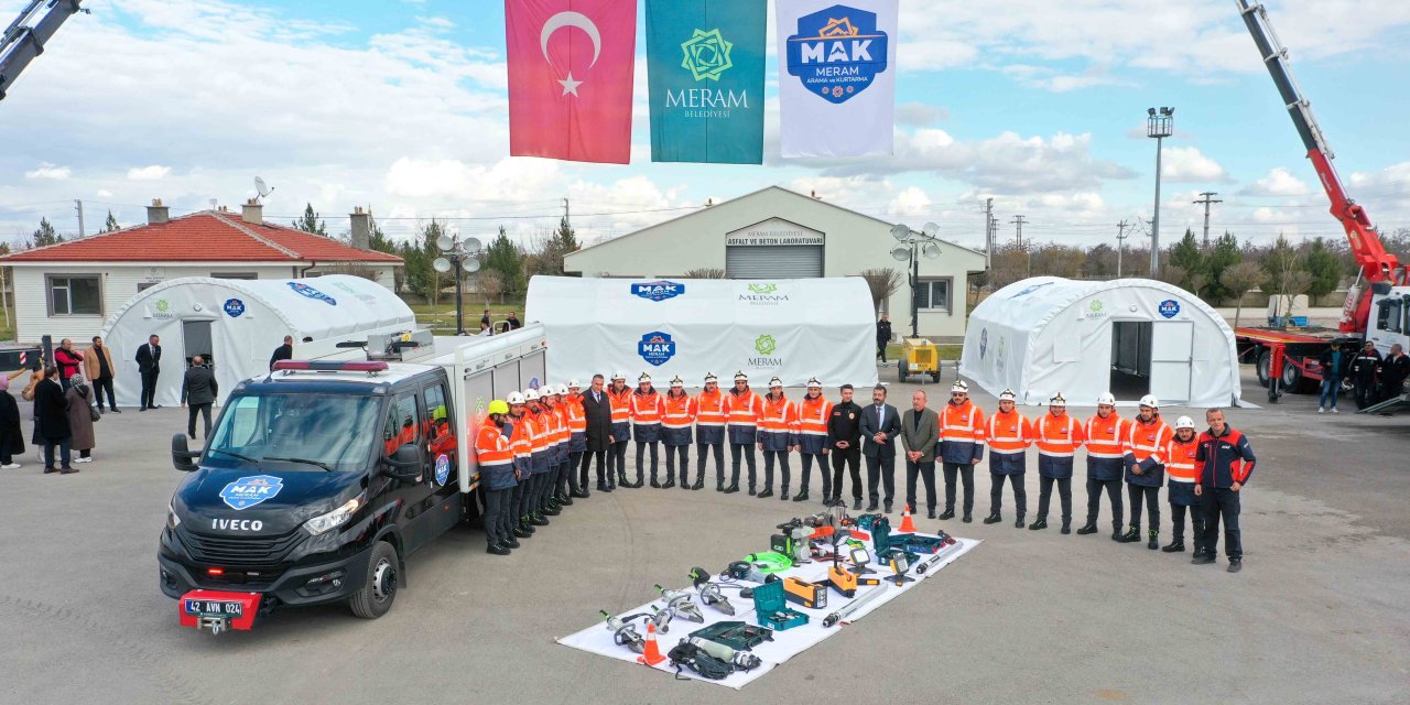 Meram Arama Kurtarma'dan eğitim